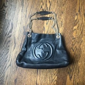 Gucci Soho Shoulder Bag with Chain